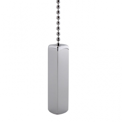 Modern Chrome Light Pull with Ball Link Chain