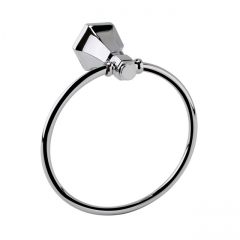 Chrome Classical Towel Ring