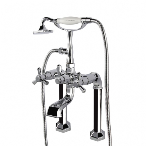 Traditional Desk Bath Tap With Shower