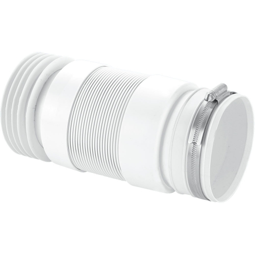 110mm Straight Back to Wall Flexible WC Pan Connector
