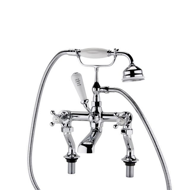 Traditional Art Deco Bath Tap With Shower