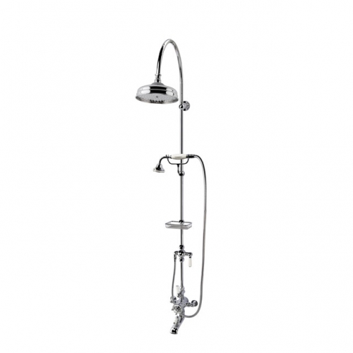 Traditional Wall Mounted  Bath And Shower Thermostatic Mixer