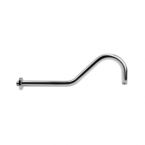 Traditional Curved 340mm Shower Arm - Chrome