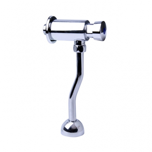 Time and frow rate was adjustable non concussive urinal flush-6S +Polished pipe